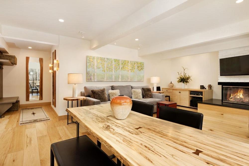 Chateau Roaring Fork Unit 25, Contemporary Condo With River Views, Close To Town Aspen Buitenkant foto